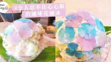 繡球花出沒注意～「繡球花刨冰」更令你爆發少女心，不單只看還可以吃啊～