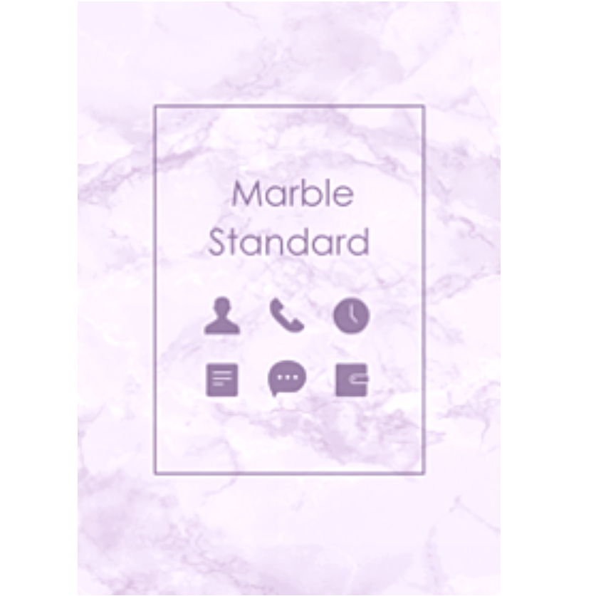 Marble Standard #Purple.