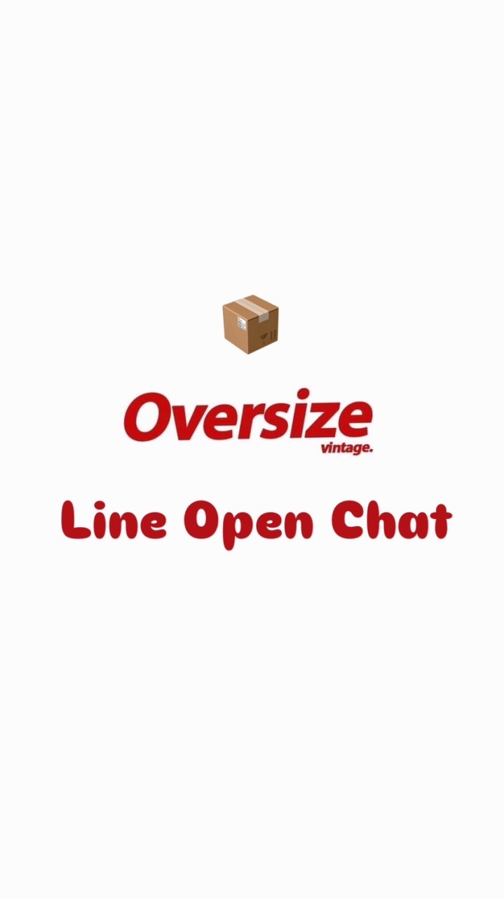 OA : Oversize Vintage