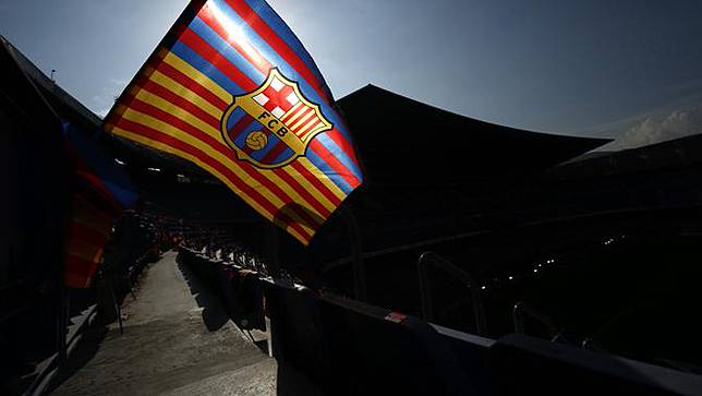 Logo dan ilustrasi Barcelona