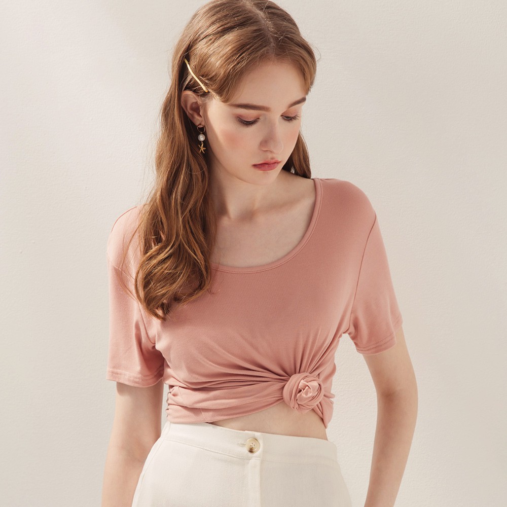 商品規格：‧品牌：AIR SPACE‧顏色：黑/白/裸粉/花灰色系‧產地：香港,中國‧材質：95%人造棉5%氨綸‧適穿族群：流行女裝‧風格：日系, 韓系, 歐美, 約會‧洗滌方式：低溫洗滌, 分開洗滌