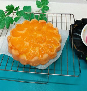 缶詰で簡単 お子さまと一緒に作れる みかん缶ケーキ