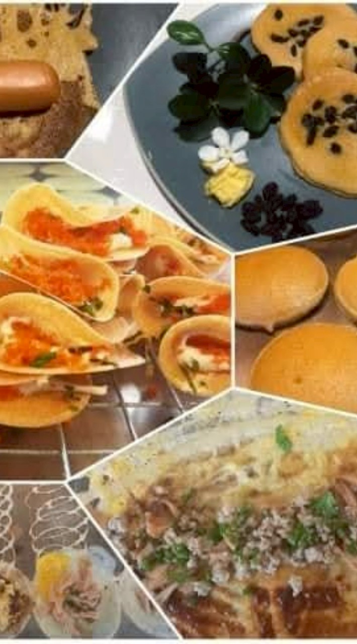 แพนเค้ก โตเกียว ข้างติดนม อมมุก
