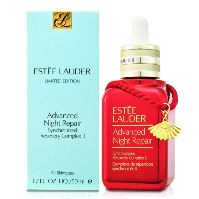 【商品規格】商品名稱：Estee Lauder 雅詩蘭黛 特潤超導修護露-鴻運當頭限量瓶 容量/規格：50ml保存期限：3年，每批進貨有效期限不同，詳見實物商品外盒標示。 產地：英國貨源：公司貨實物拍