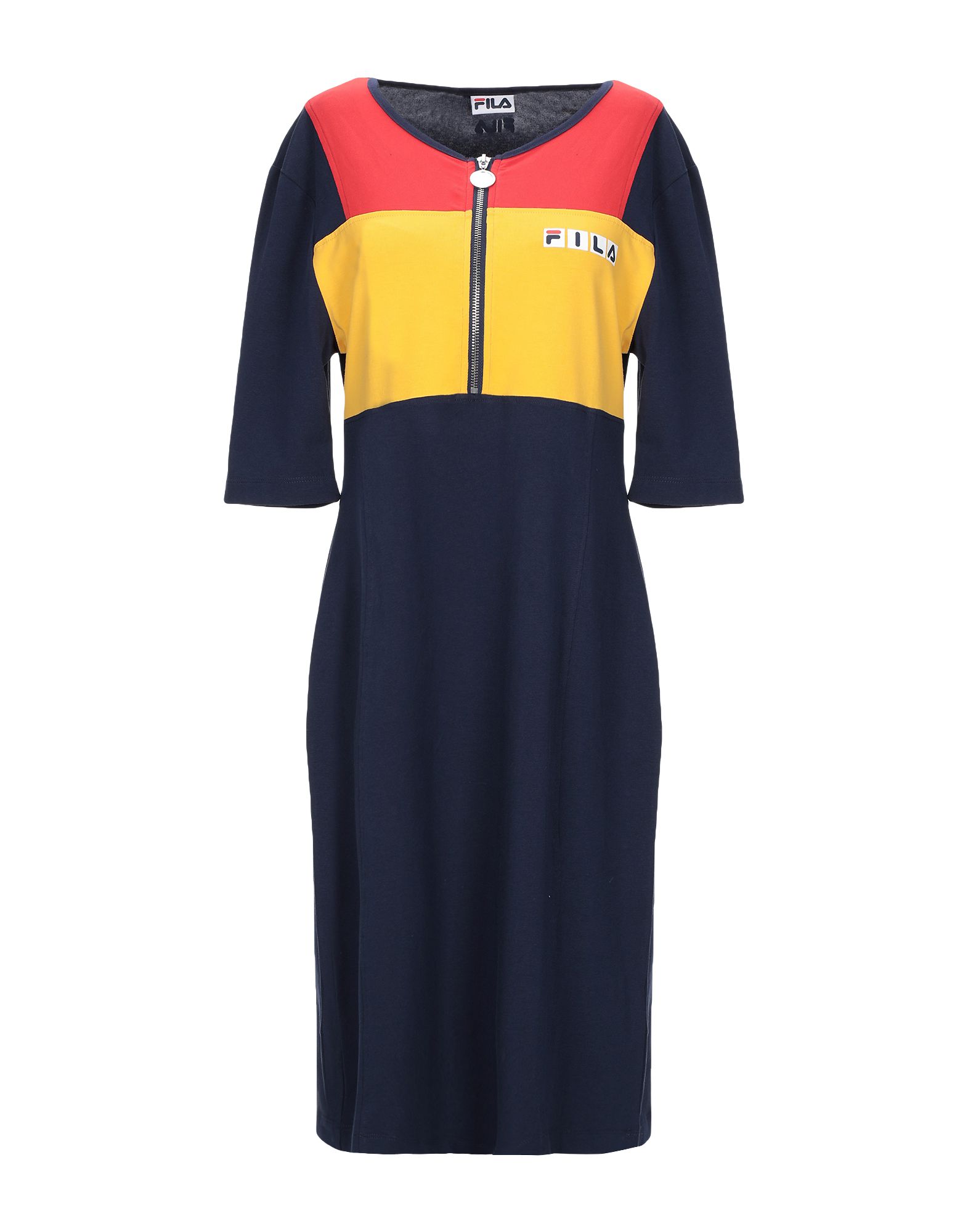 jersey, logo, multicolor pattern, round collar, short sleeves, no pockets, front closure, zip, unlin