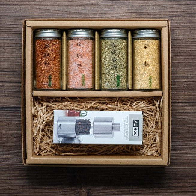 香辣蒜鹽研磨組