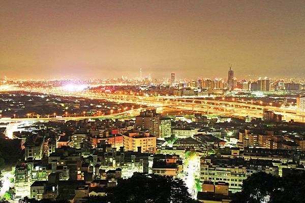 【台北旅遊】水碓景觀公園觀景台-美麗夜景，約會聖地