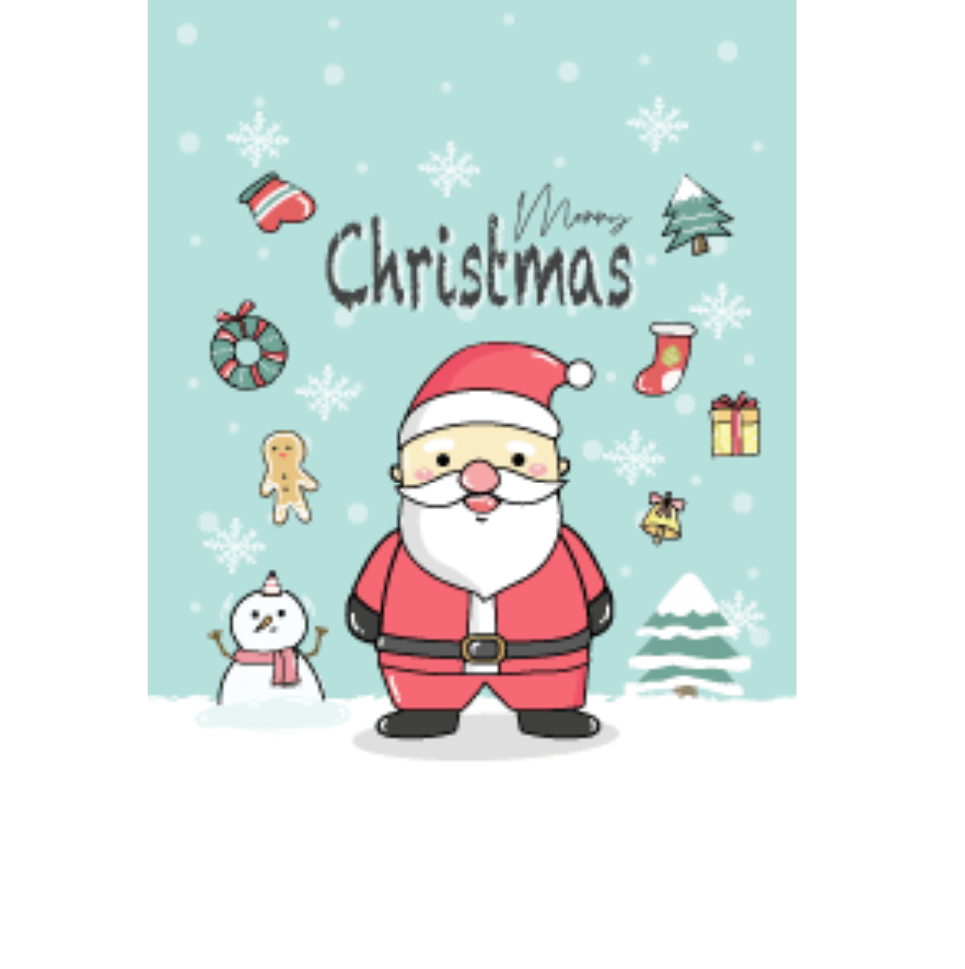 Merry Christmas - Santa theme.