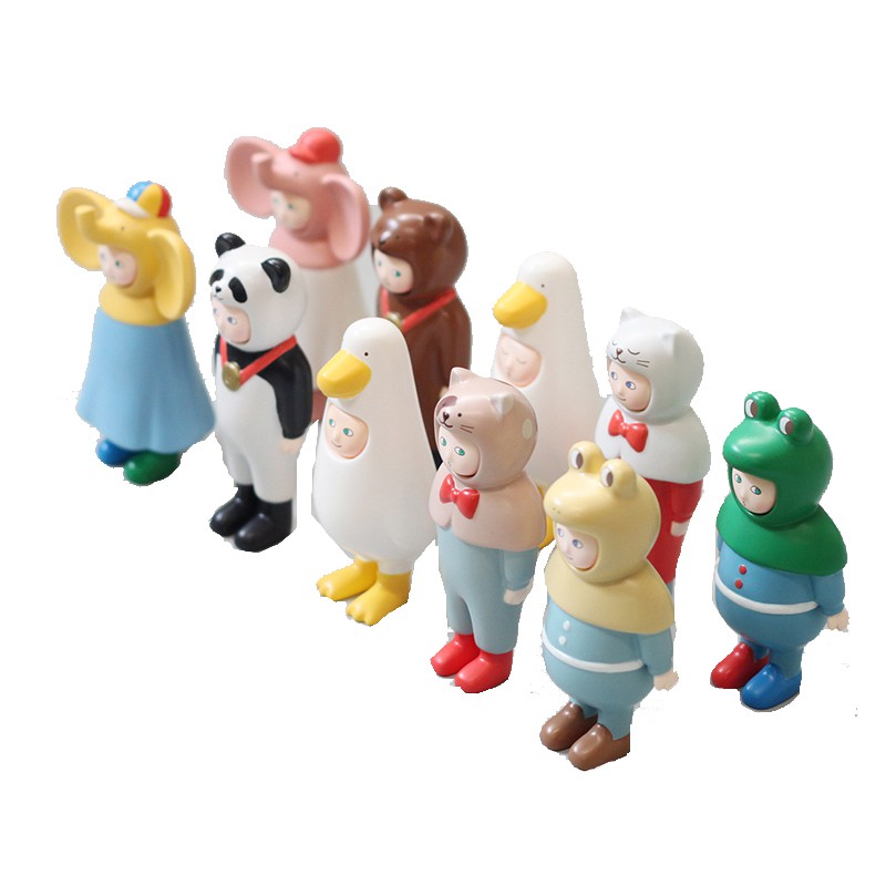 品牌：幸會潮玩⚠ 此商品為 正版商品。⚠ 此商品為 正版商品。⚠ 此商品為 正版商品。幸會潮玩CBB劇場盲盒CIRCUS BOY BAND公仔玩偶擺件手辦玩具型號：CBB劇場盲盒材質：PVC尺寸：8厘