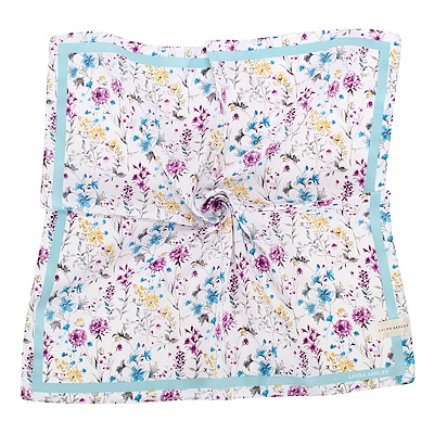 經典滿版花卉設計 簡約襯托優雅氣質 純棉質感品味同步