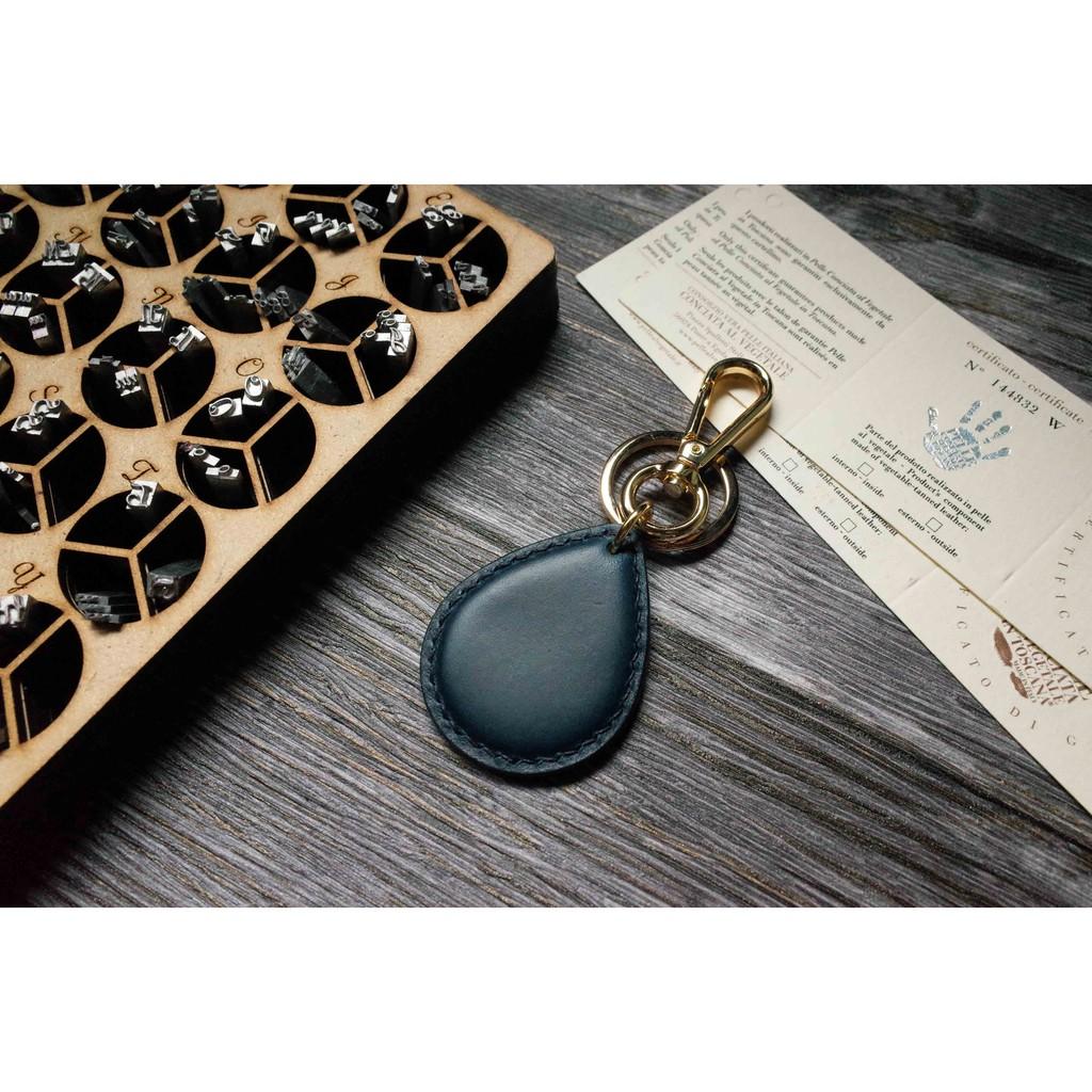 Buttero 悠遊卡晶片吊飾－水滴造型款－藍色