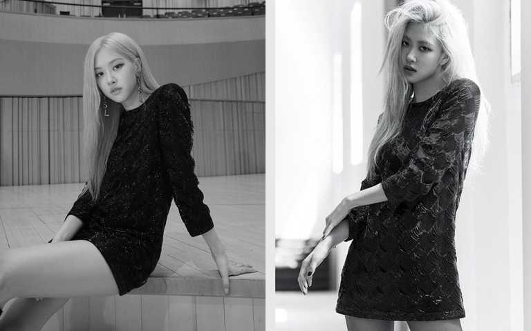 （圖／翻攝自ROSE IG、ELLE KOREA）