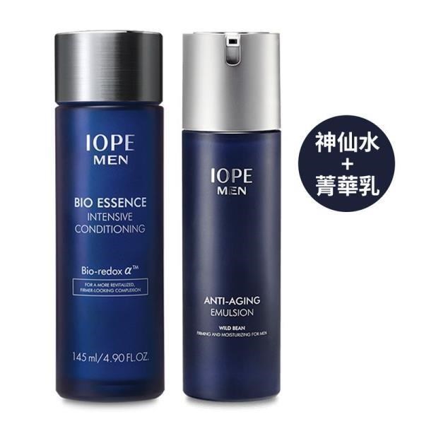 ★IOPE好評男仕保養組合 ★保濕、調理、修護、緊緻all in one ★讓肌膚重新展現活力