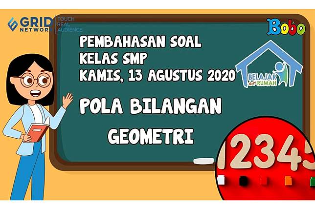 Latihan Soal Tentang Pola Bilangan Geometri Simak Caranya Di Video Ini Bobo Id Line Today