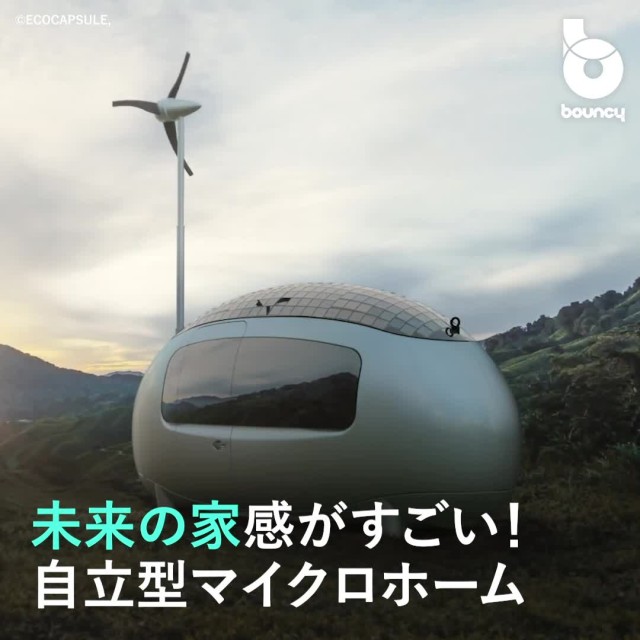 未来の家感がすごい完全自立型マイクロホーム Ecocapsule こんな 離れ が欲しかった