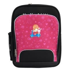 ◎●超大多層空間，分類明確，使用更方便|◎●舒適背負，減壓設計|◎●時尚外表/防水面料品牌:流行品牌適用性別:女童書包/包包款式:後背包/書包背法:後背功能/特色:護脊顏色:粉紅色系風格元素:卡通圖案