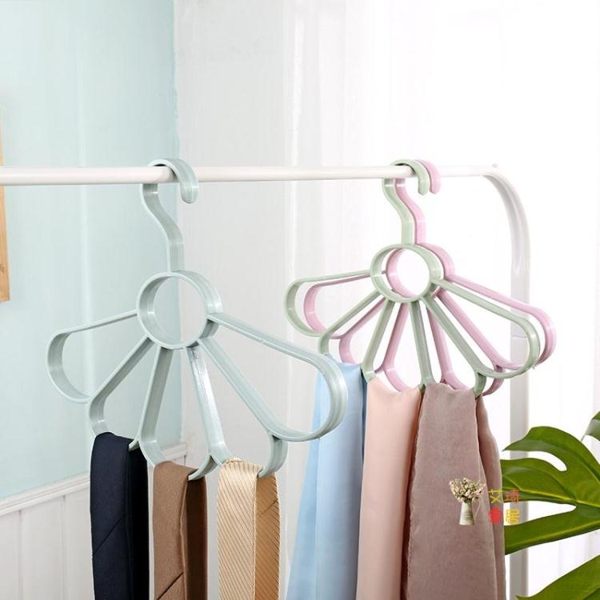 衣架 圈圈圍巾架家用絲巾架圍巾收納掛架圈環掛圍巾的架子鉤多功能衣架T 3色