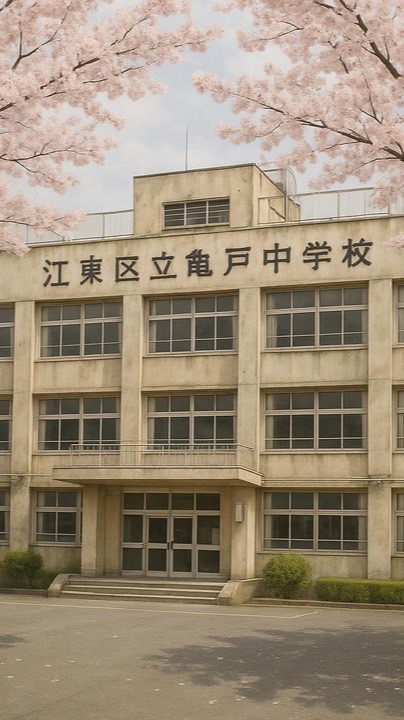 亀戸中学校卒業　昭和40,41年生まれ