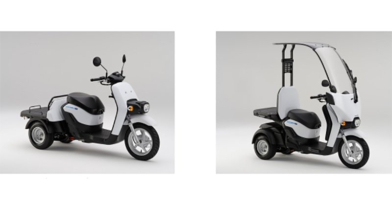 HONDA 換電三輪 GYRO e: 與 GYRO CANOPY e: 最快明年春季開賣