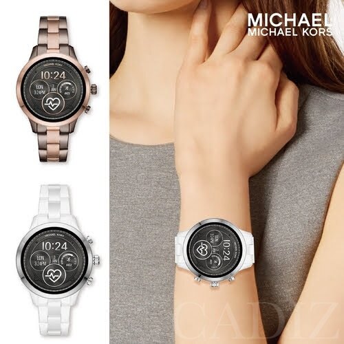 現貨 美國正品 Michael Kors 銀雙色陶瓷智慧錶 ACCESS Smartwatch MKT5050 MKT5047