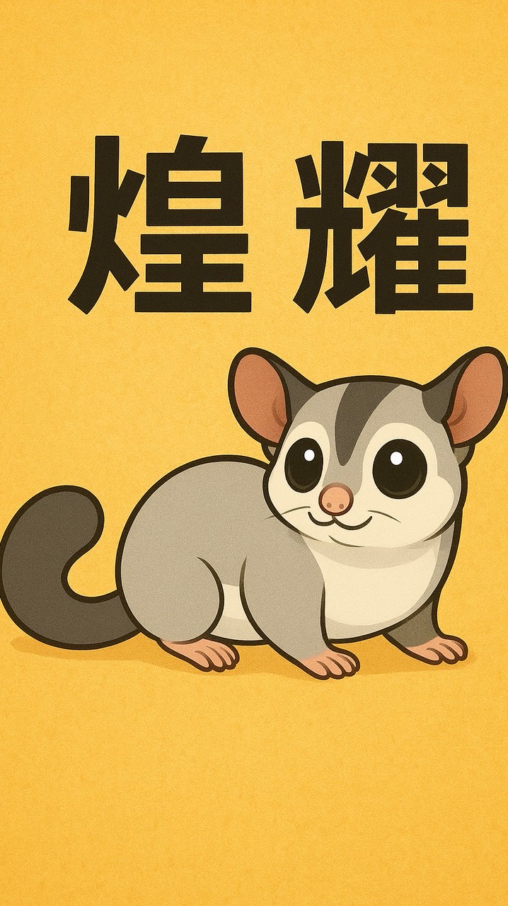 煌耀-蜜袋鼯、各寵集市