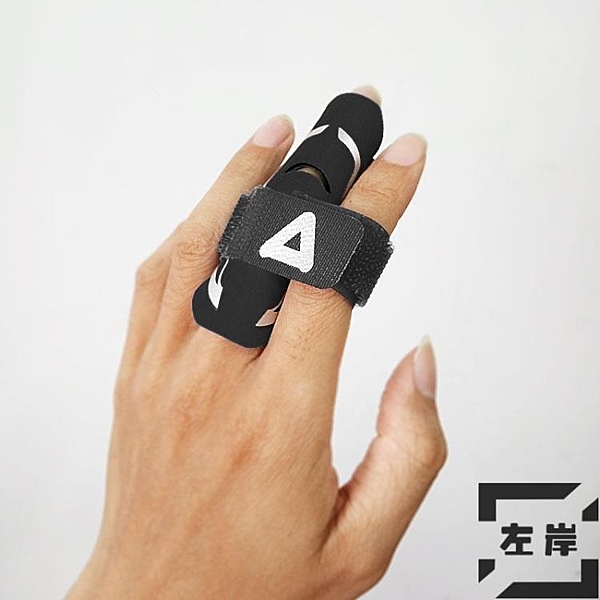 全新現貨 下單後24小時出貨護指套 加壓款黑色S/M指圍5.6-6.8cm