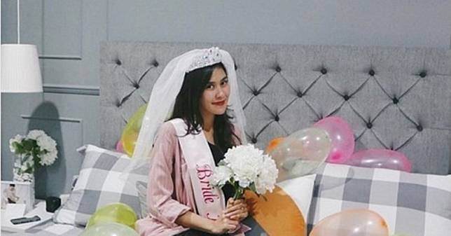 Syahnaz Sadiqah Dapat Kejutan Bridal Shower dari Sahabat