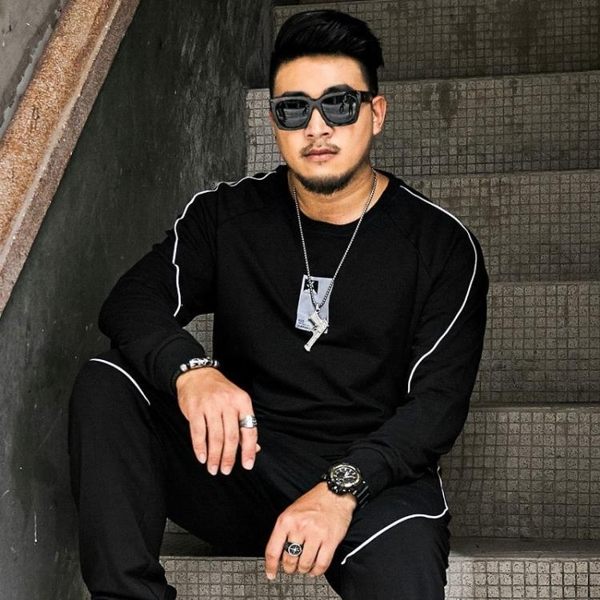 男套頭T恤 秋冬大碼男裝大號秋裝時尚款長袖長袖衛衣 潮流男上衣《印象精品》t7076