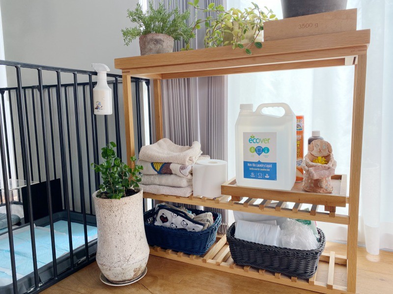 我が家のペットグッズ収納 12歳のワンコは就職希望 Martist片岡牧子 Mart