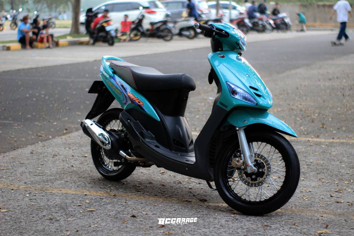 Yamaha Mio Sporty Sarat Kenangan Dimodif Simpel Jadi Tambah Menawan Gridoto LINE TODAY