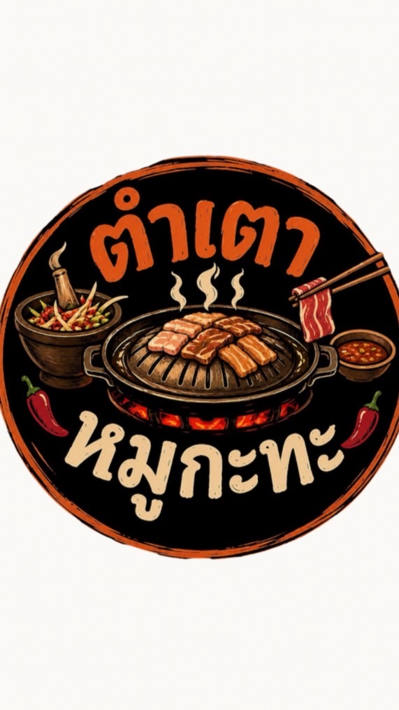 ตำเตาหมูกะทะ อ่าวอุดม