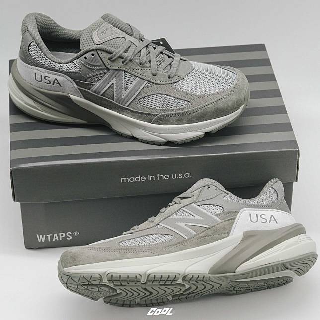 COOL 開箱｜夢幻組合三度聯手！WTAPS x New Balance 990v6 實鞋搶先