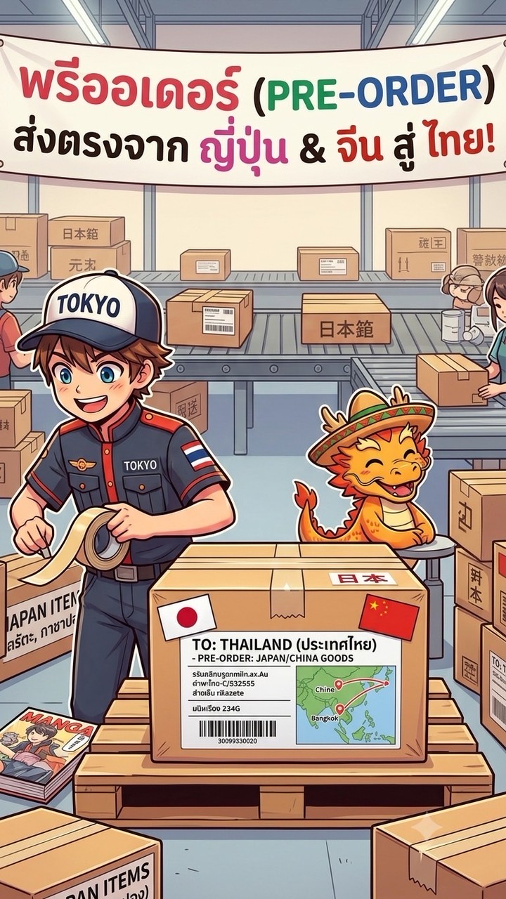 พรีออเดอร์🇯🇵-🇨🇳