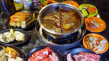 台北春酒/尾牙/中秋聚餐吃到飽推薦-嗨蝦蝦百匯鍋物吃到飽，和牛/生蠔/鮑魚/啤酒生魚片壽司等百款食材吃到爆(嗨蝦蝦吃到飽價格、付款、訂位、壽星優惠)