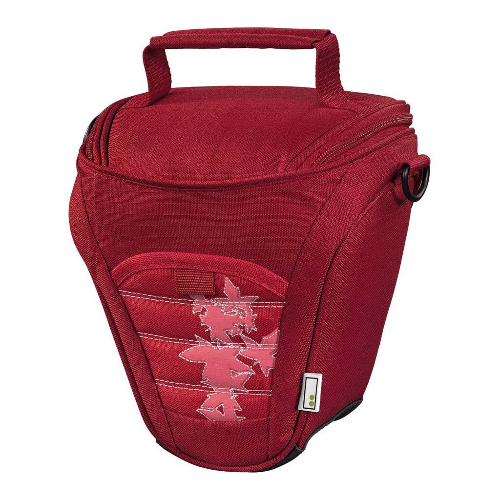 Aha相機套，用於帶變焦鏡頭的單反相機由尼龍材料製成，並帶有壓印拉鍊開離身體隔層內有拉鍊的存儲卡隔層附加的前袋帶有用於存儲卡的內部隔層尺寸：12 x 20x 20 CM