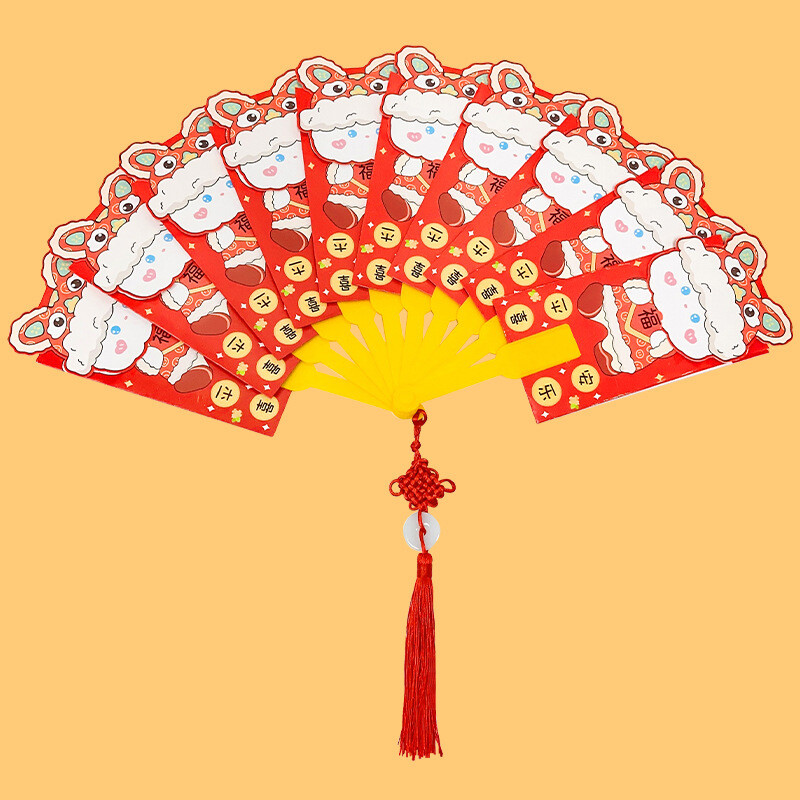 恭賀新喜2023兔年創意diy平安喜樂紅包扇子m3395alex shop