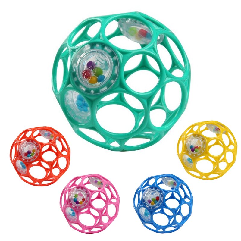 Oball 新沙沙洞動球 Kids II 4吋沙沙洞洞球 搖鈴 安撫玩具 益智玩具
