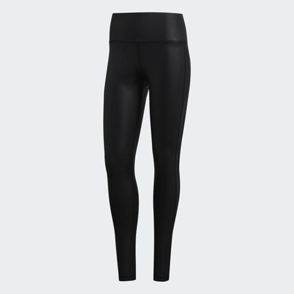 ADIDAS BELIEVE THIS TIGHTS 女裝 長褲 緊身 訓練 透膚 透氣 黑【運動世界】D96050