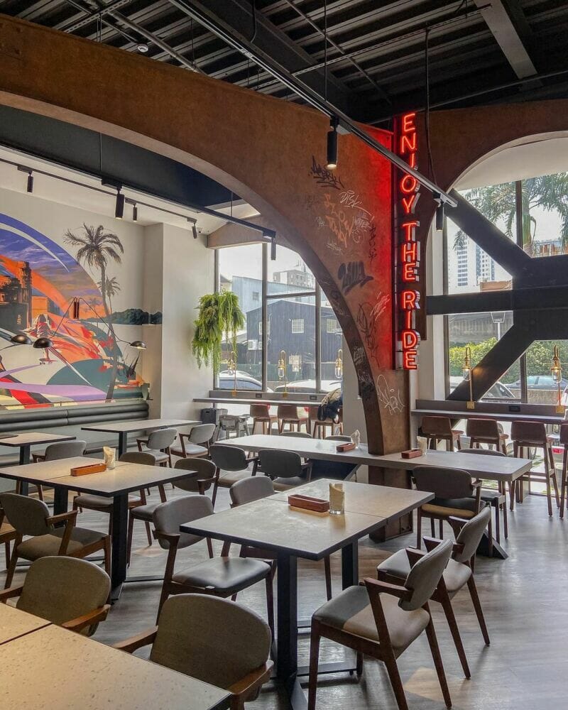 LillA美式餐廳｜店內環境2