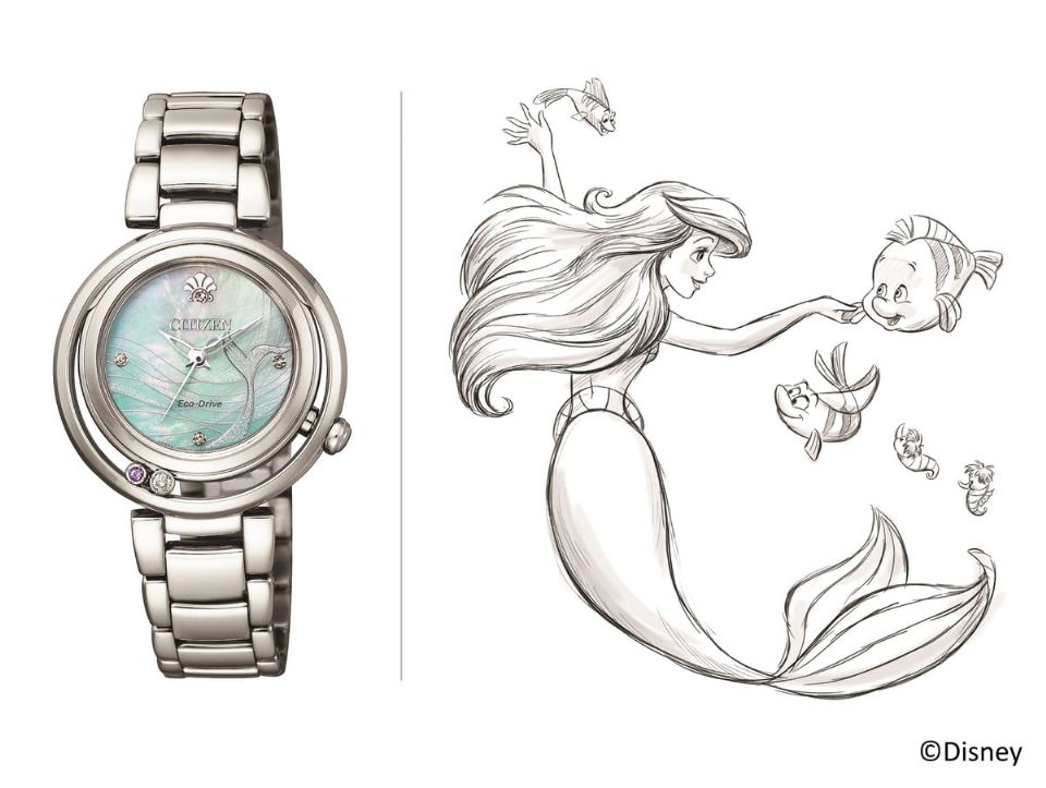 #小美人魚-愛麗兒手錶 售價78,000円（税抜）