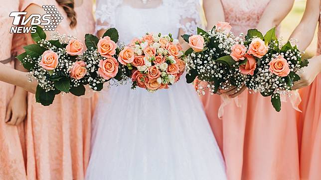 不少女性結婚時都會找自己的閨密或姊妹淘當伴娘。(示意圖／TVBS)