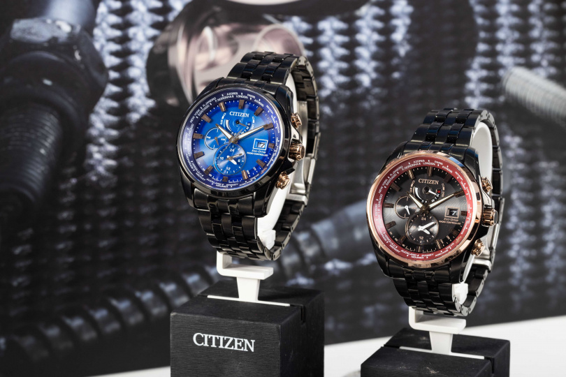 紀念CITIZEN在台25週年的里程碑，發行台灣限定款光動能全球電波對時腕錶AT9126-82L。