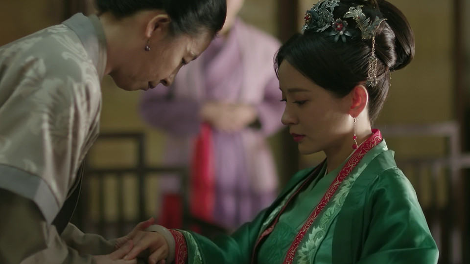 古裝劇「綠色嫁衣」2：施詩 飾演《知否知否應是綠肥紅瘦》盛墨蘭