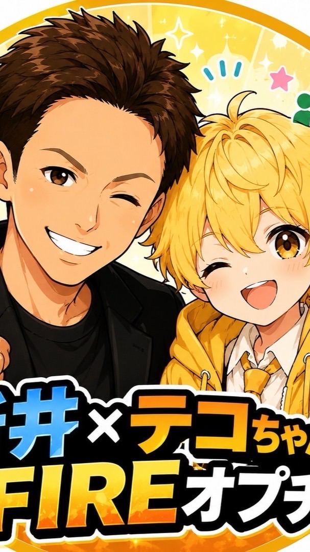 新井テコちゃん毎日5分で🔥FIREオプチャ