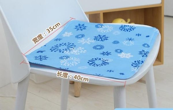 夏季冰墊坐墊免注水學生宿舍教室辦公冰墊車用筆記本寵物散熱冰墊 時尚教主