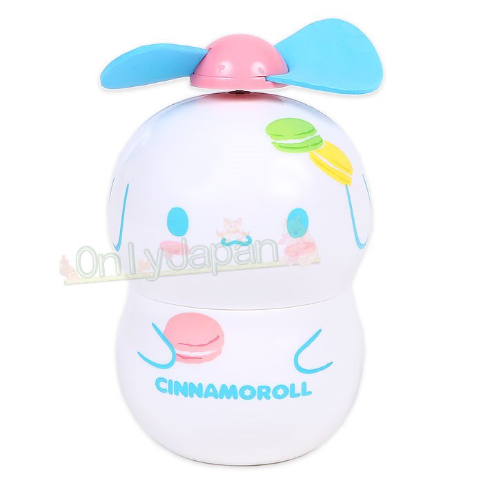 【真愛日本】4901610480342 不倒翁座握風扇-CN人偶藍 大耳狗 喜拿狗 隨手風扇 風扇 環保節能 夏天電扇 辦公室小風扇