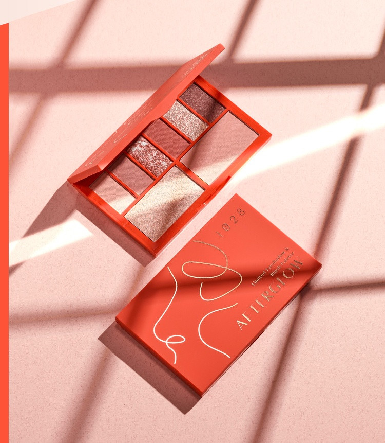 1028 美不勝收限量眼頰盤 ＃After Glow・餘暉 ，NT.580