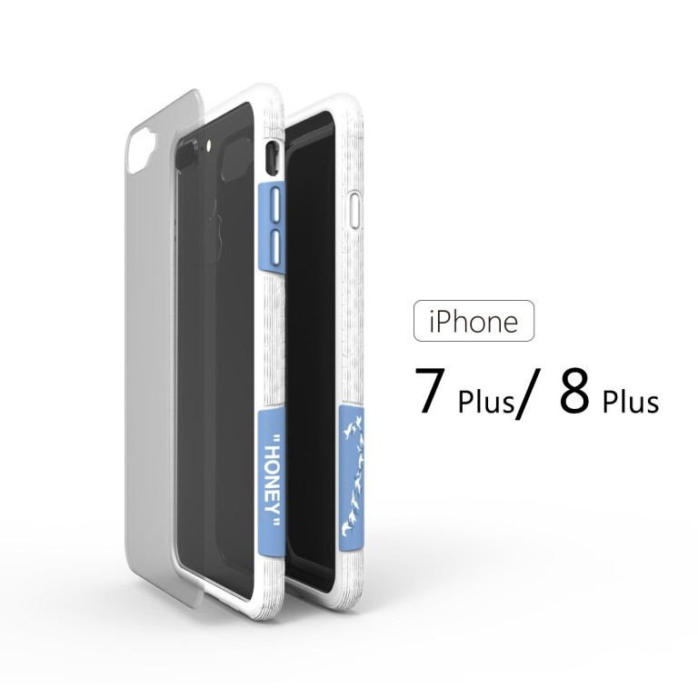 取材牛郎織女於七夕相會的中國愛情故事 以協助愛人相會的”喜鵲”為設計發想呈現於色塊上 當兩色色塊對拚即能出現愛心 同時將熱戀期情侶間最常用的暱稱”BABY” “HONEY”刻印在對邊色塊上 祝福擁有的