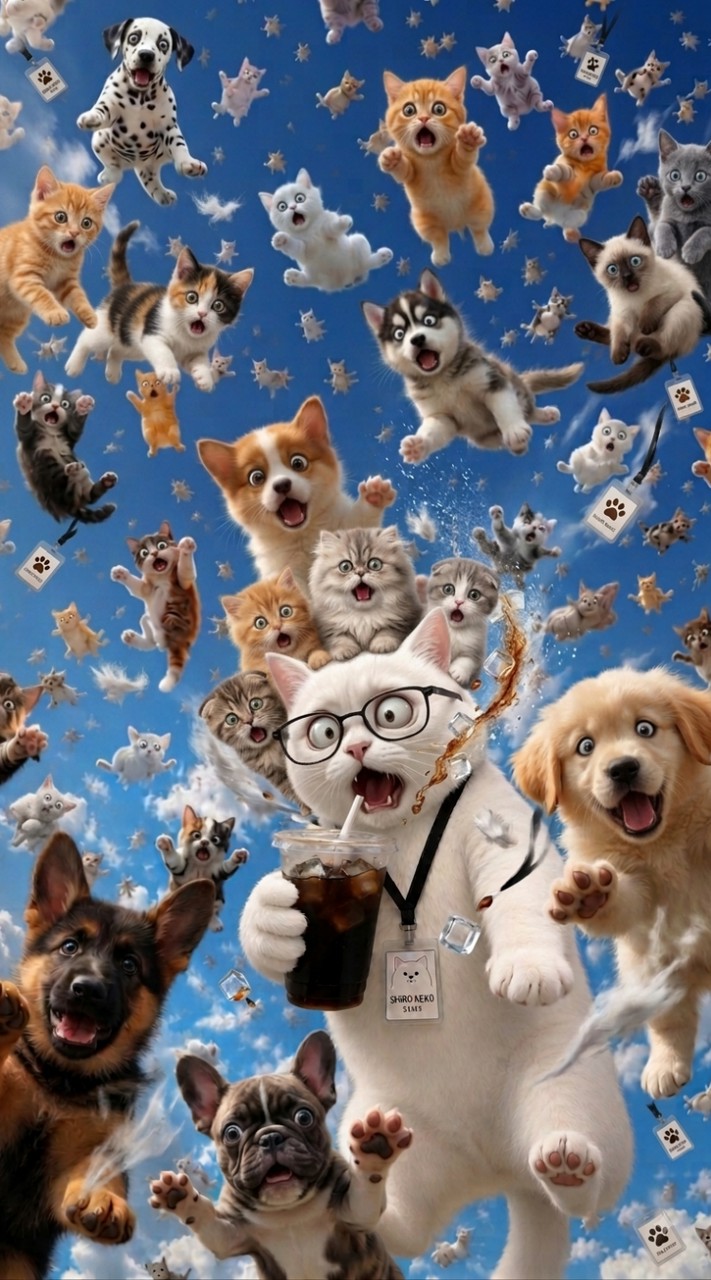 🐾✨ 新規OPEN ✨🐾35歳〜50代の大人の為の 💫 シロネコ店長と空飛ぶ仲間たち ☁️🐾