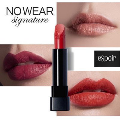 [免稅店代購] 韓國 eSpoir 絲絨保濕霧感唇膏 NOWEAR Signature系列